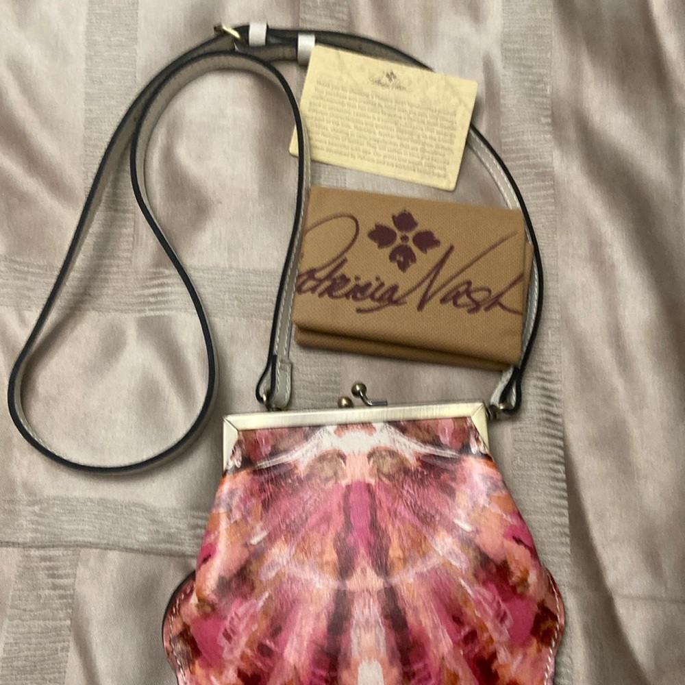 Patricia Nash Spot Print Shell crossbody bag.